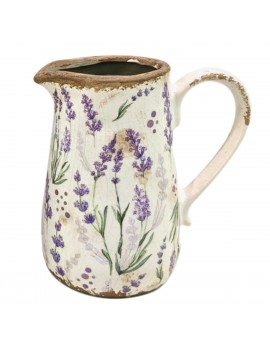 Petit vase à fleurs lavande