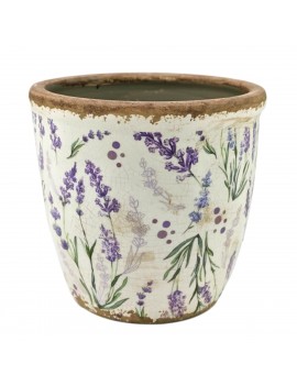 Pot à fleur lavande