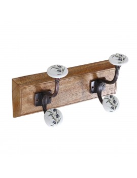 Patère en Bois et Métal...