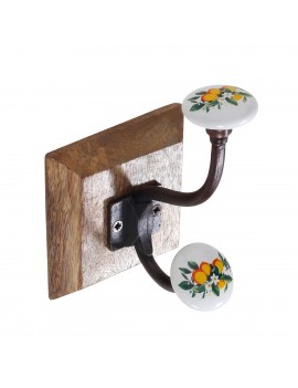 Patère en Bois et Métal...