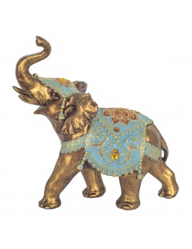 Eléphant la trompe en l'air...