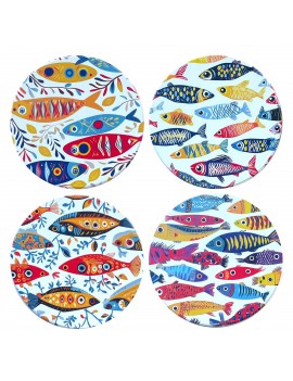 Dessous de verre poisson 4...