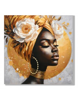 Tableau femme africaine