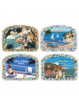 Porte monnaie côte bleue