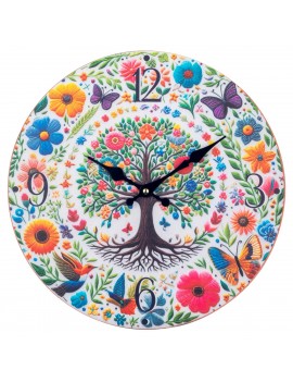 Horloge arbre de vie
