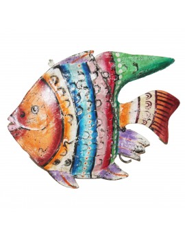 POISSON Décoration en métal...