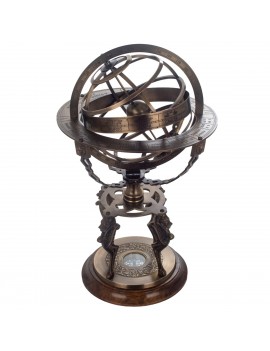 Globe Armillaire en Laiton...