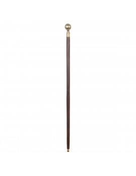 Canne Baton en Bois Pommeau...