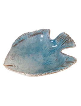 Plateau poisson en grés de...