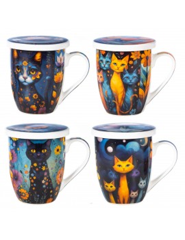 Tasse et filtre chat avec...