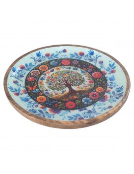 Grand assiette arbre de vie