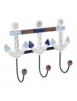 Crochet à ancre 3 boutons