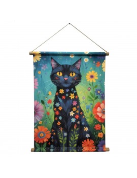 Toile enroulable chat