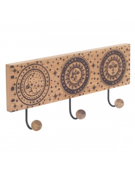 Patère en Bois et Métal...