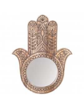 Miroir main de fatima 44x30cm