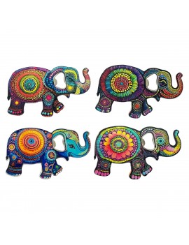 Sous-verre éléphant 4 diff.