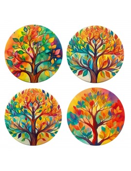 Arbre de vie sous-verre 4...