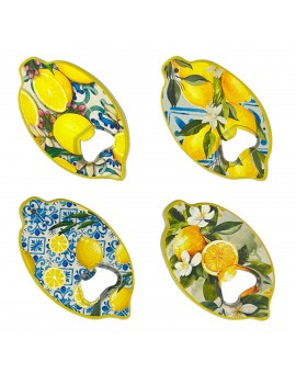 Sous-verre citron 4 diff.