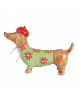 TECKEL avec un chapeau...