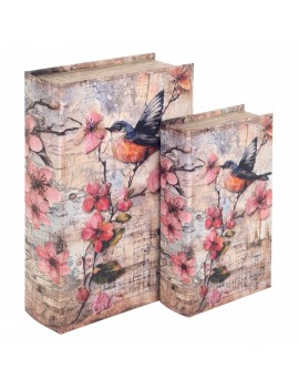 S/2 boîte à livres oiseaux