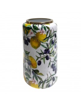 Vase citrons et olives grand