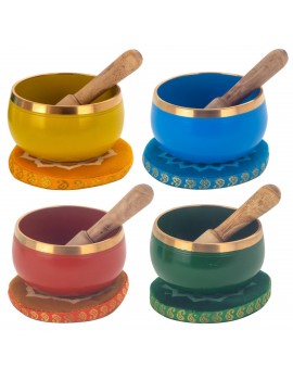 Bol tibétain avec boîte 4...