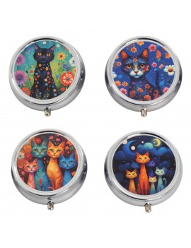 Pilulier chat avec exposant