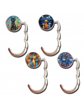 Porte-sac chat 4 diff.