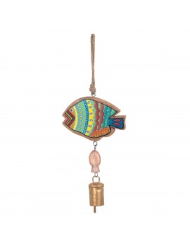 Pendentif cloche poisson