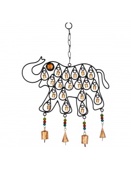 Pendentif cloche éléphant