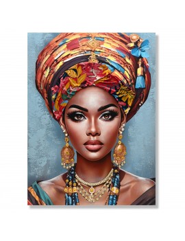 Tableau femme africaine...