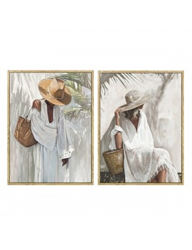 Photo femme 30x40cm 2 diff.