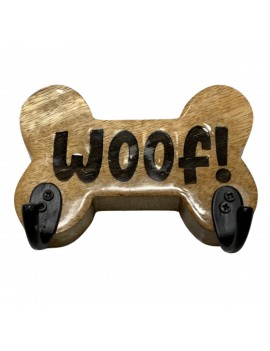 Patère en forme d’os pour...