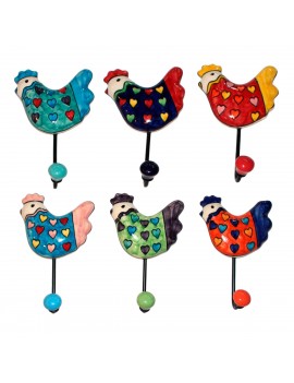 Cintre poule 1 bouton 