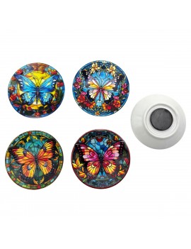 Papillon magnétique 4 diff.