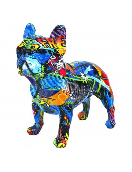 Chien Bouledogue Statue...