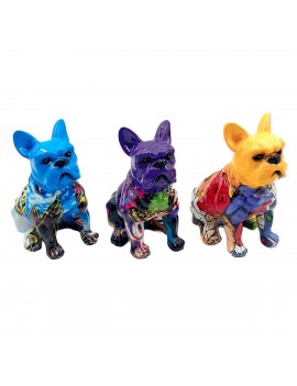 Bouledogue Statuette en...
