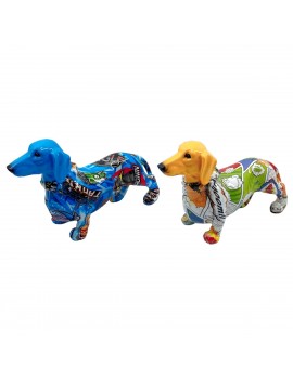 TECKEL Statue Décoration en...