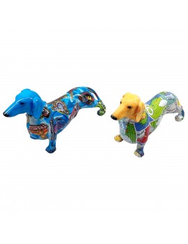 TECKEL Statue Décoration en...