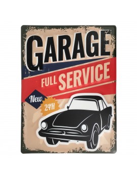 Plaque en métal à suspendre...