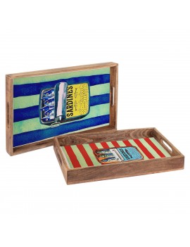 Plateaux de Service en Bois...