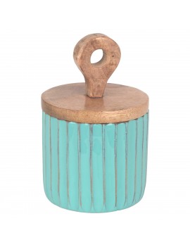 Boite ronde en Bois de 16cm...