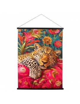 Toile enroulable guépard  