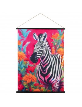 Toile enroulable zèbre  