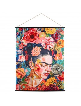 Toile enroulable femme avec...