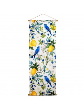 Toile enroulable oiseaux et...