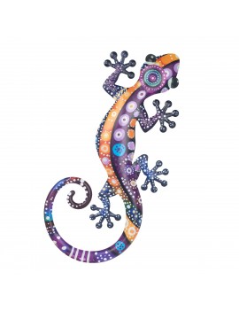 Décoration murale grand lézard