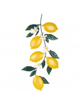 Décoration murale citrons