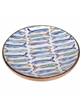 Assiette poissons grand