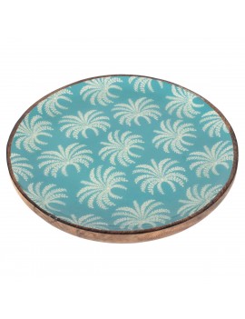 Assiette palmiers grand